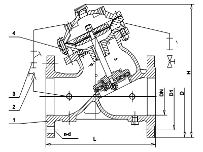 JD745X型多功能水泵控制阀使用说明书